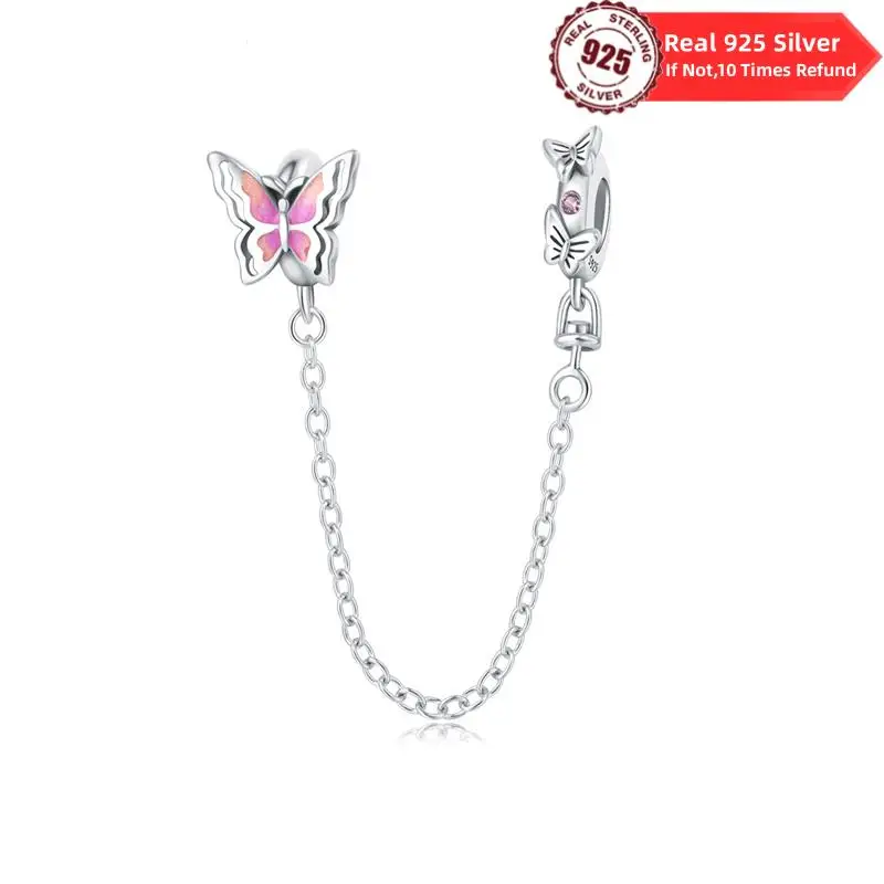 Бусины-цепочки из серебра 2023 пробы для браслета