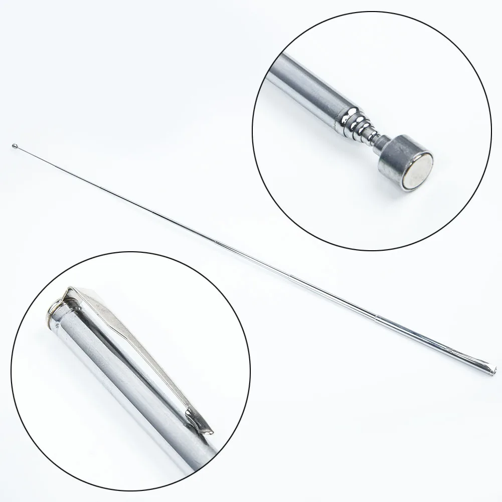 Mini Portable Telescopic Magnetic Pen Hand Portable Magnet Pick Up Tool Adjustable Pickup Rod Stick Picking Up Screws Nut Bolt images - 6