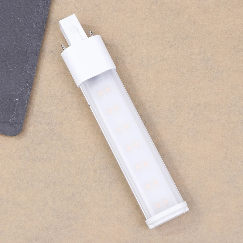 Светодиодная настольная лампа G23 ультратонкая 5 Вт 450-550 лм замена люминесцентной