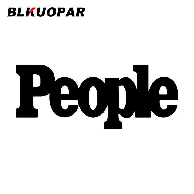 

BLKUOPAR люди логотип робототехники автомобиль наклейка солнцезащитный простой креативный устойчивый к царапинам виниловая наклейка багажник окно RV автомобильные аксессуары