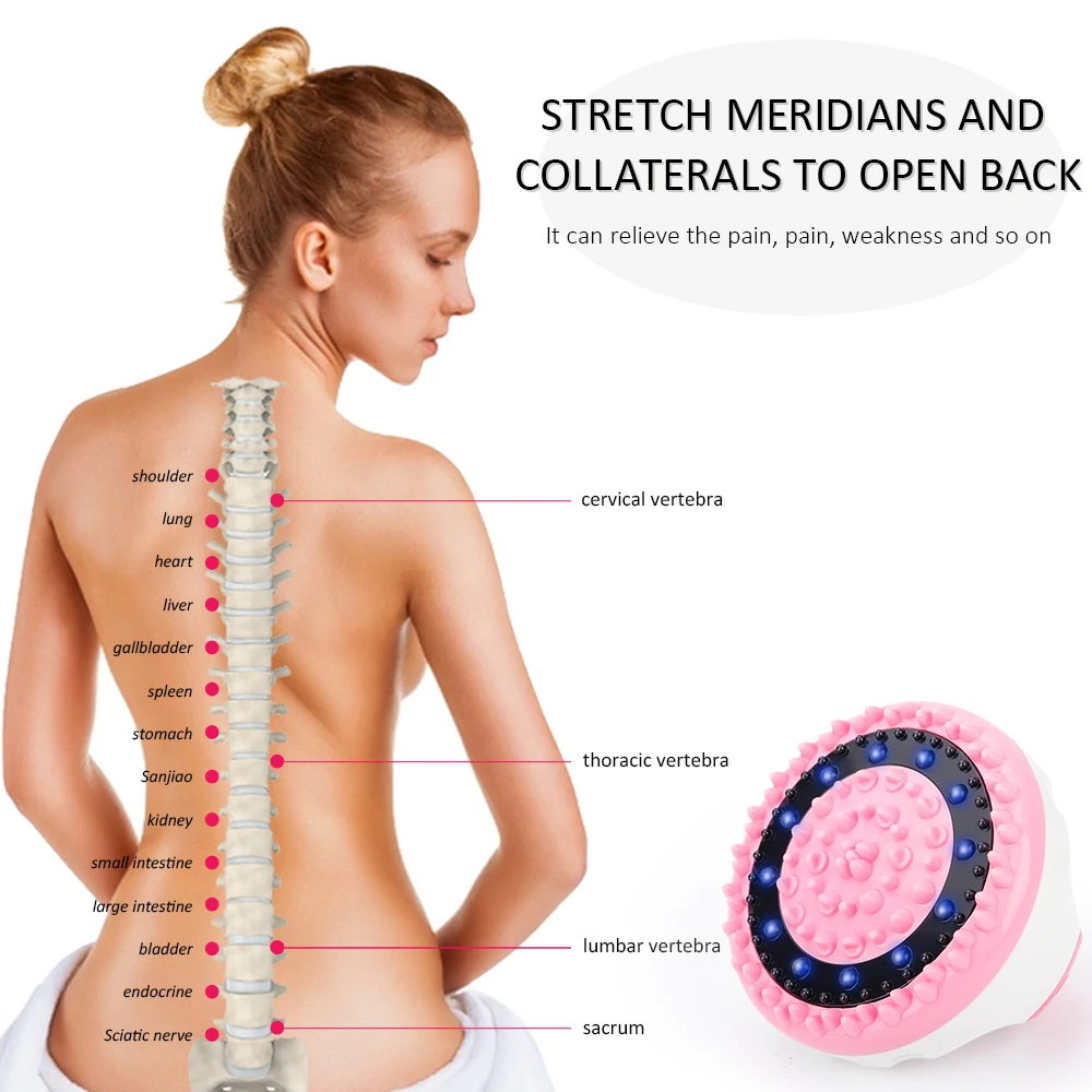 Массажер Электрический вибрирующий для похудения устройство удаления целлюлита