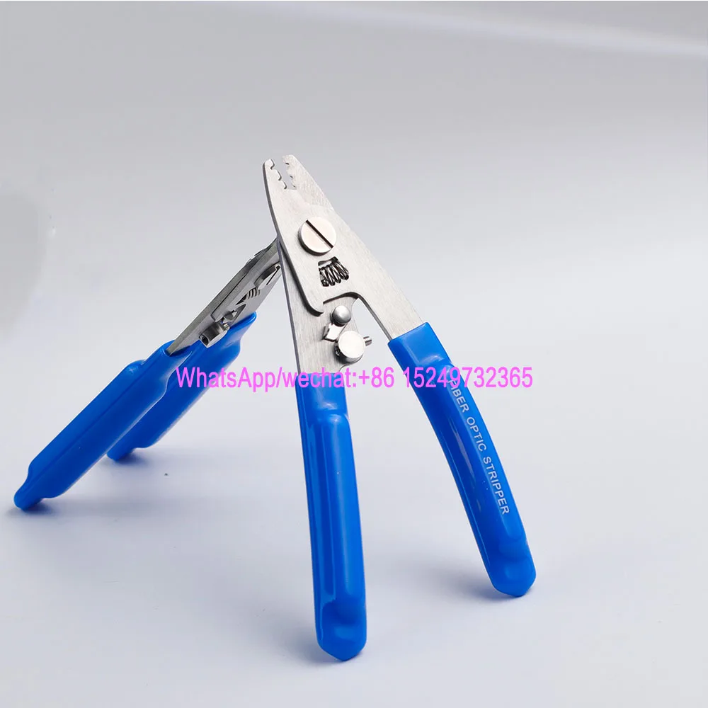 Stainless Steel Three-port Fiber Stripping Pliers FTTH Tool  Optic StrippingPlier Tool