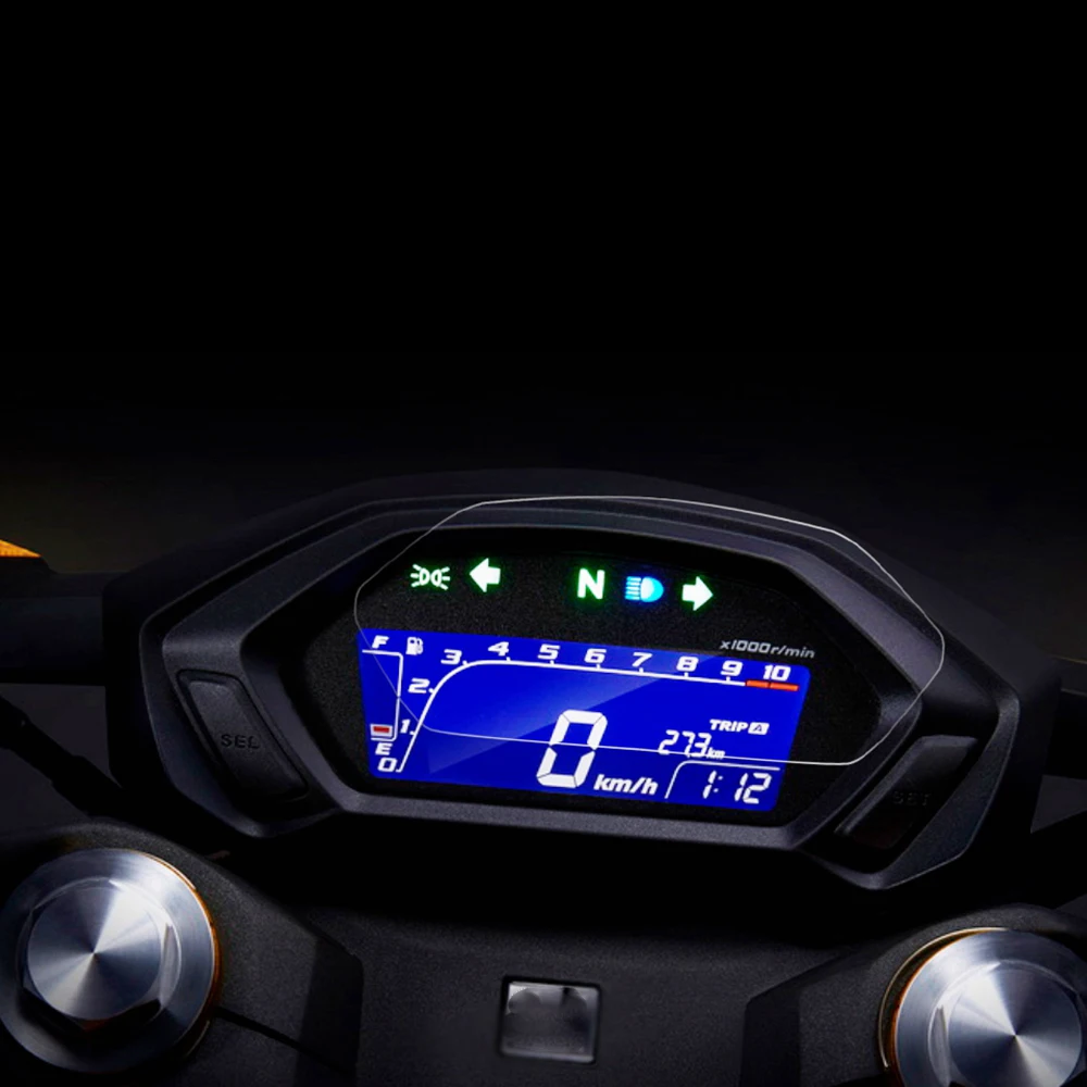 

Мотоциклетная прозрачная кластерная защита от царапин, защитная пленка из ТПУ для HONDA CB190R CBF190X cb190r cb190x