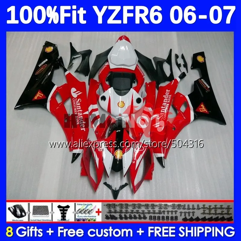 

OEM Bodys For YAMAHA YZF-R6 YZF R 6 YZF R6 600 600CC 7No.17 YZF600 YZFR6 06 07 YZF-600 2006 2007 Injection Fairing Glossy Blue