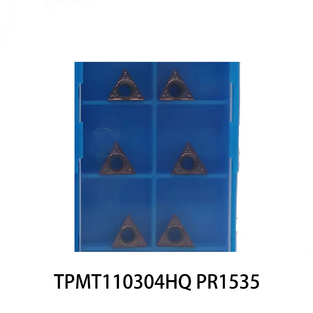 60 ° Пластины TPMG 110304 ТПМГ HQ Оригинальный TPMT PR1535 TPMT221HQ Твердосплавные вставки