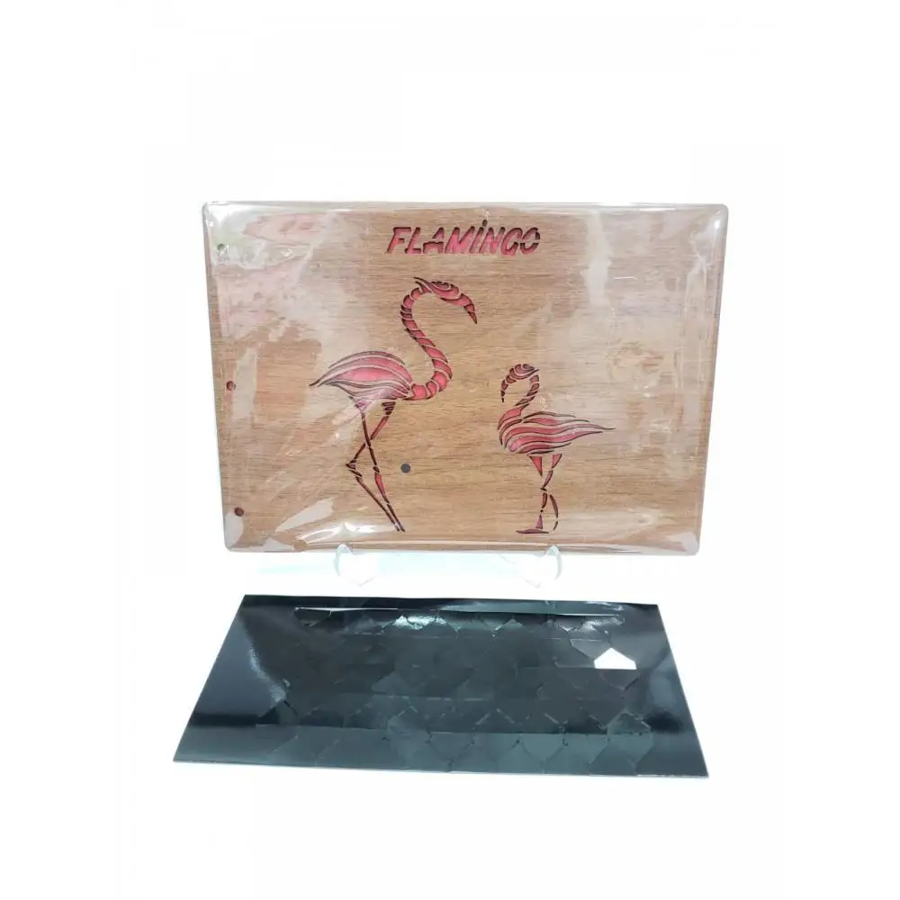

Flamingo Pattern Wood Photo Album Decorative Gift
