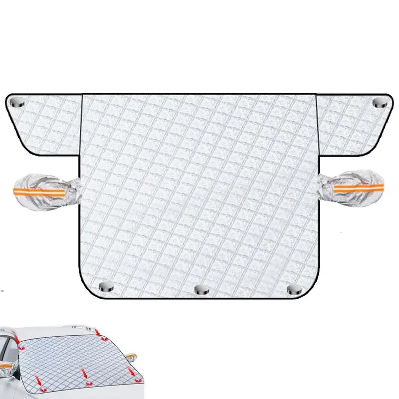 

Чехол на лобовое стекло для снега 5, магнитная фиксация, лед, мороз и фотосессия, чехол для снега, водонепроницаемый чехол для автомобиля