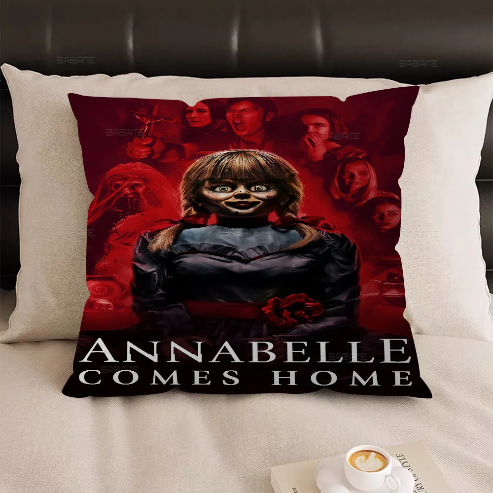 Annabelle Comes Home Подушка Аниме Диван-кровать Голова Наволочка Чехол 45x45 см Мода