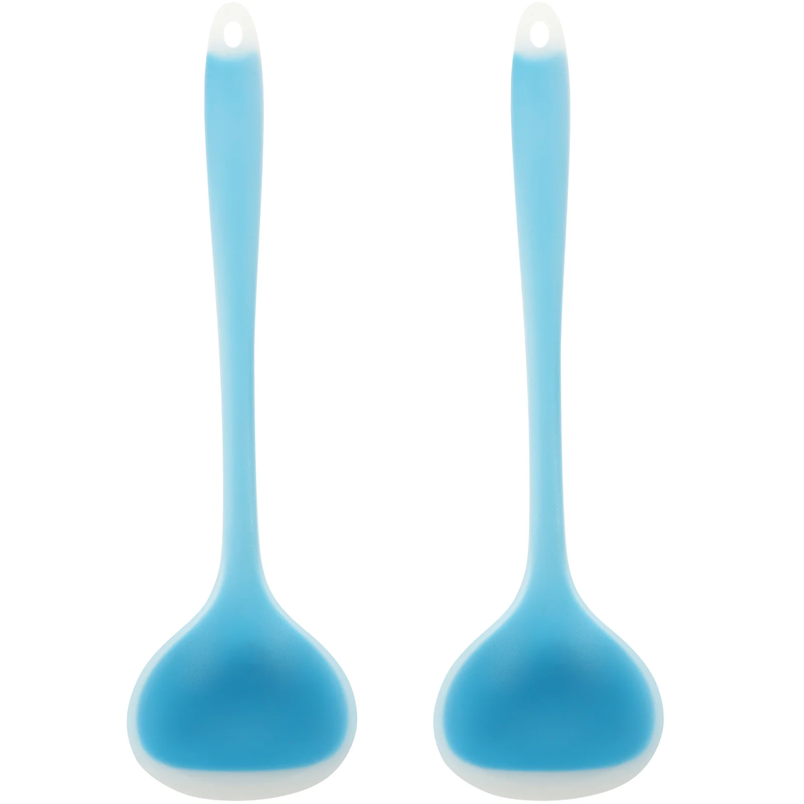 

Ladle Spoon Silicone Kitchen Cooking Serving Soup Spoons Scoop Mixing Gravy Ladles Round Portioning Sauce Stirring Utensils Fry