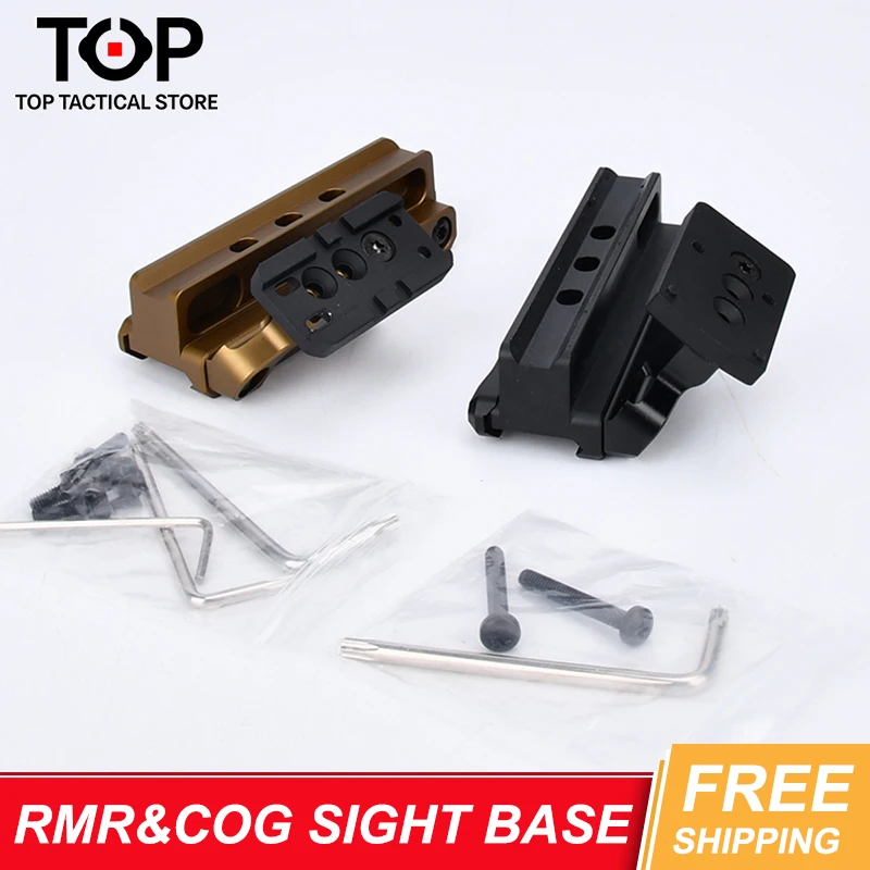 

Airsoft Tactical FAST COG Series Mount RMR Offset Optic Adapter T 2 Red Dot Sight Base Set for TA31 TA11 ACOG VCOG Hunting Mount
