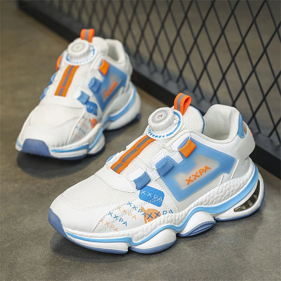 KaiJun Boys' Sneakers Summer Breathable Kids' Sports Shoes Soft Soles Fashion Old Dad Shoes Casual Lightweight Running Shoes