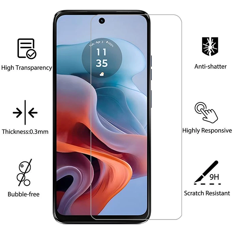 Защитная пленка для экрана motorola moto g34 5g защитное закаленное стекло на motorolag34 motog34 g