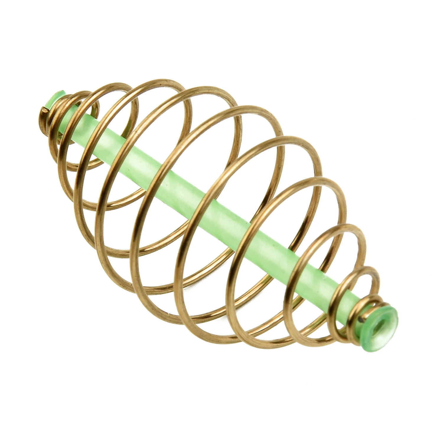 

Cage Feeder Bait Cage Terminal Tackle Gold+Black Spring Feeder Terminal Tackle For Baiting For Fishing High Quality