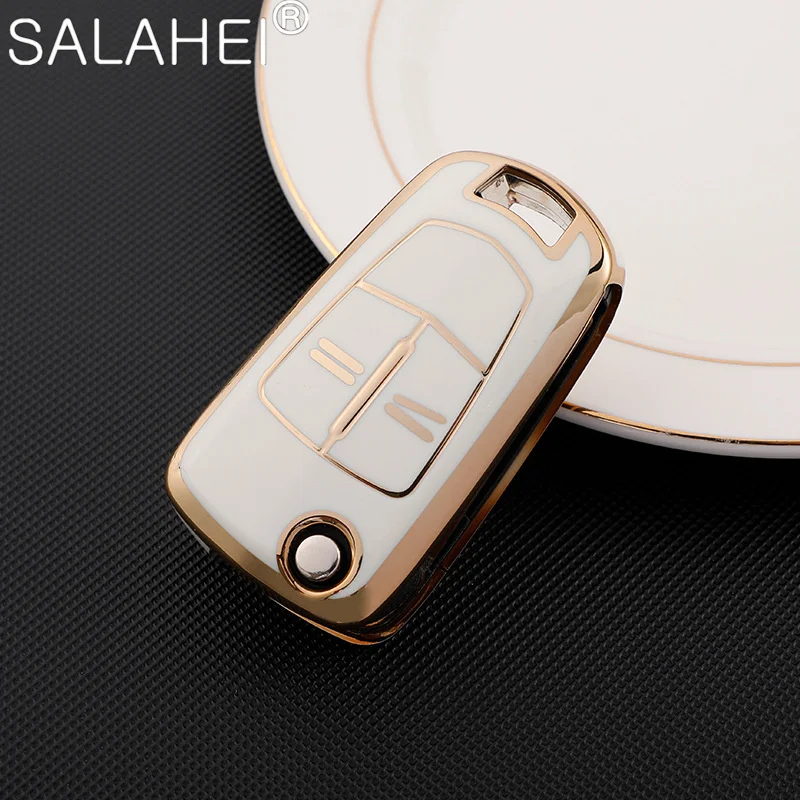 

Fashion TPU Car Key Case Full Cover For Vauhxall Opel Astra H Corsa D Insignia Vectra Zafira Signum Protection Auto Accessories