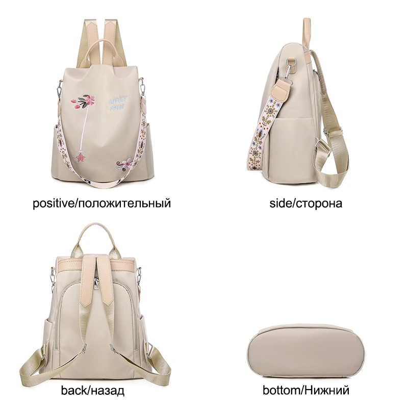 Модный рюкзак OLSITTI с защитой от кражи водонепроницаемые сумки из ткани Оксфорд