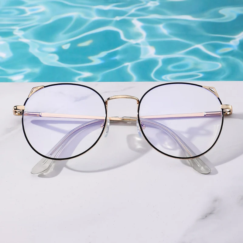 Очки унисекс с кошачьими ушками защитой от синего спектра | Аксессуары для одежды