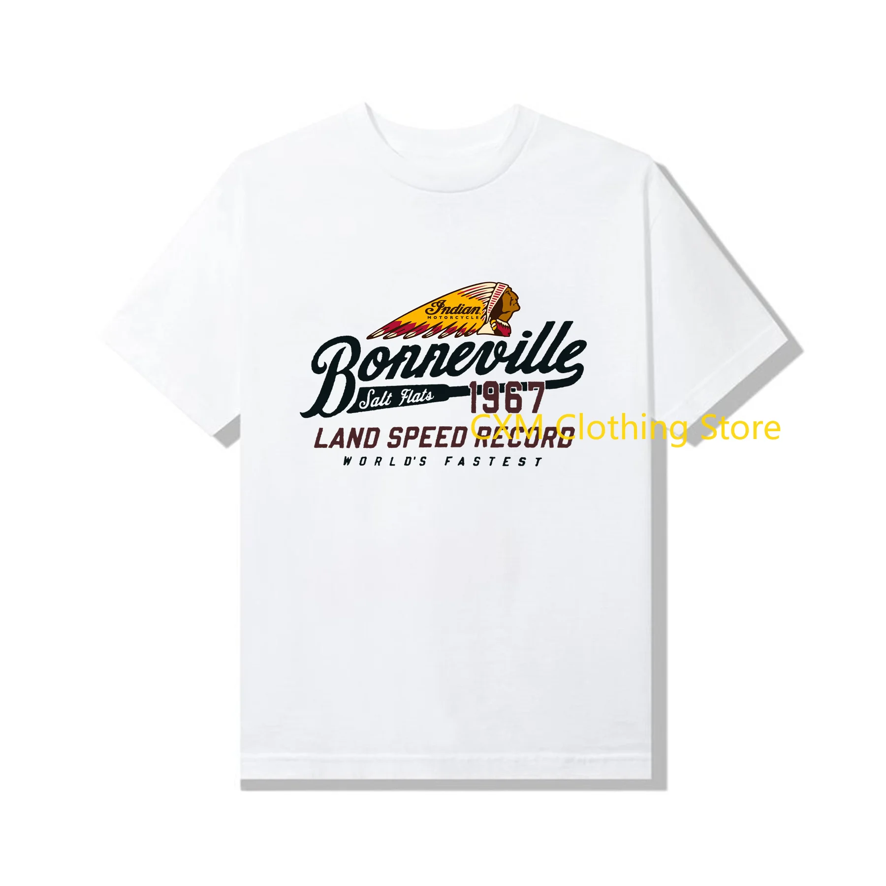 

Amazing Tees male t shirt Casual Unique Oversized Indian Style Motorcycle Print T-shirt Men T-shirts Graphic Short Sleeve S-3XL