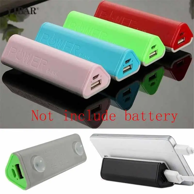 

5000mah/2000mah Power Bank DIY KIT Battery Charger Powerbank Box 18650 Case Mobile USB Charger For Phone Power Bank (No Battery)