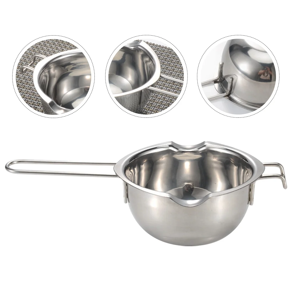 

Melting Pot Bowl Chocolate Butter Warmercheese Boiler Steel Candy Stainless Melt Baking Pan Heating Metal Boiling Coffee