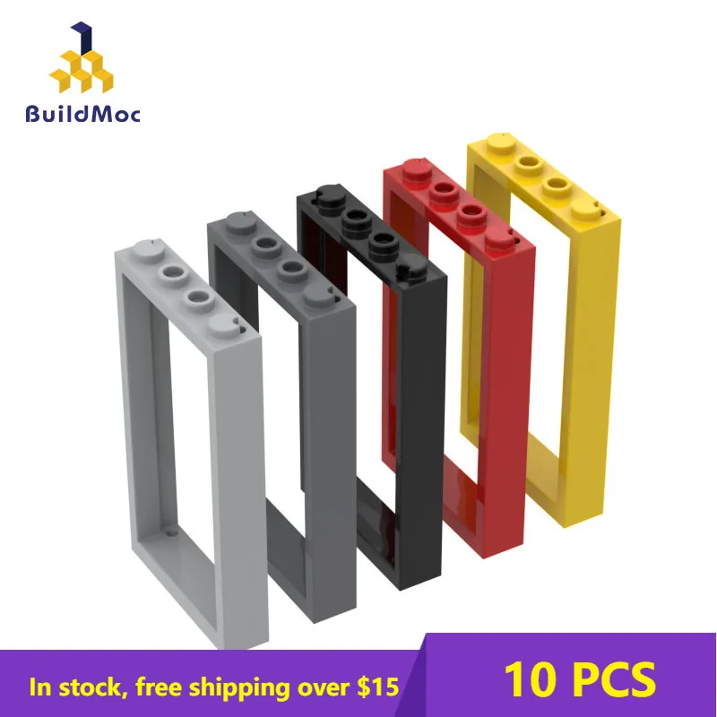 

10 шт., Детский конструктор MOC 60596-30179, 1x4x6