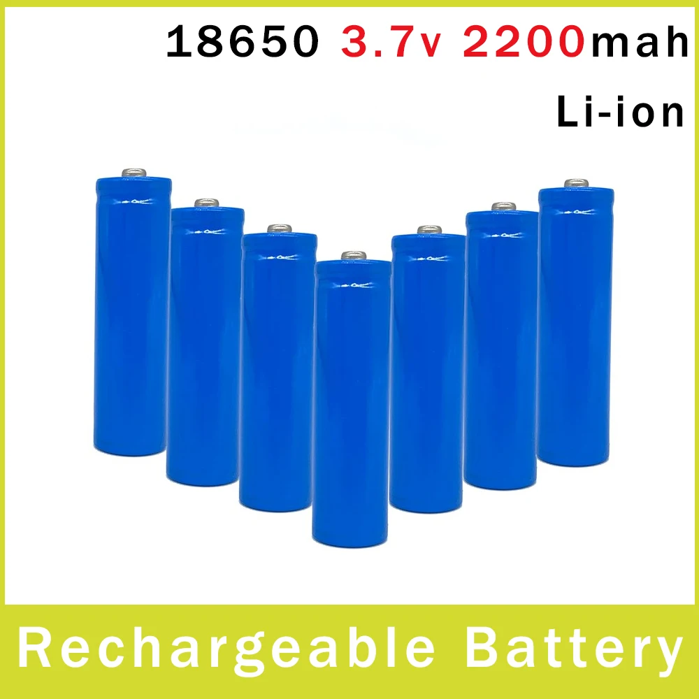 

18650 Lithium Battery 2200 Mah 3.7 V Li-ion Rechargeable Pkcell Battery 18650 Batteria Batteries Without Protection Bateria