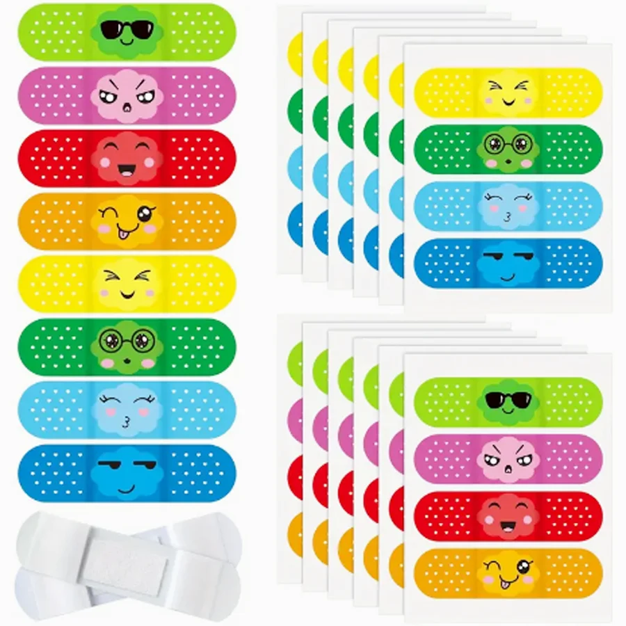 16/40 шт. пластыри для ран с рисунком