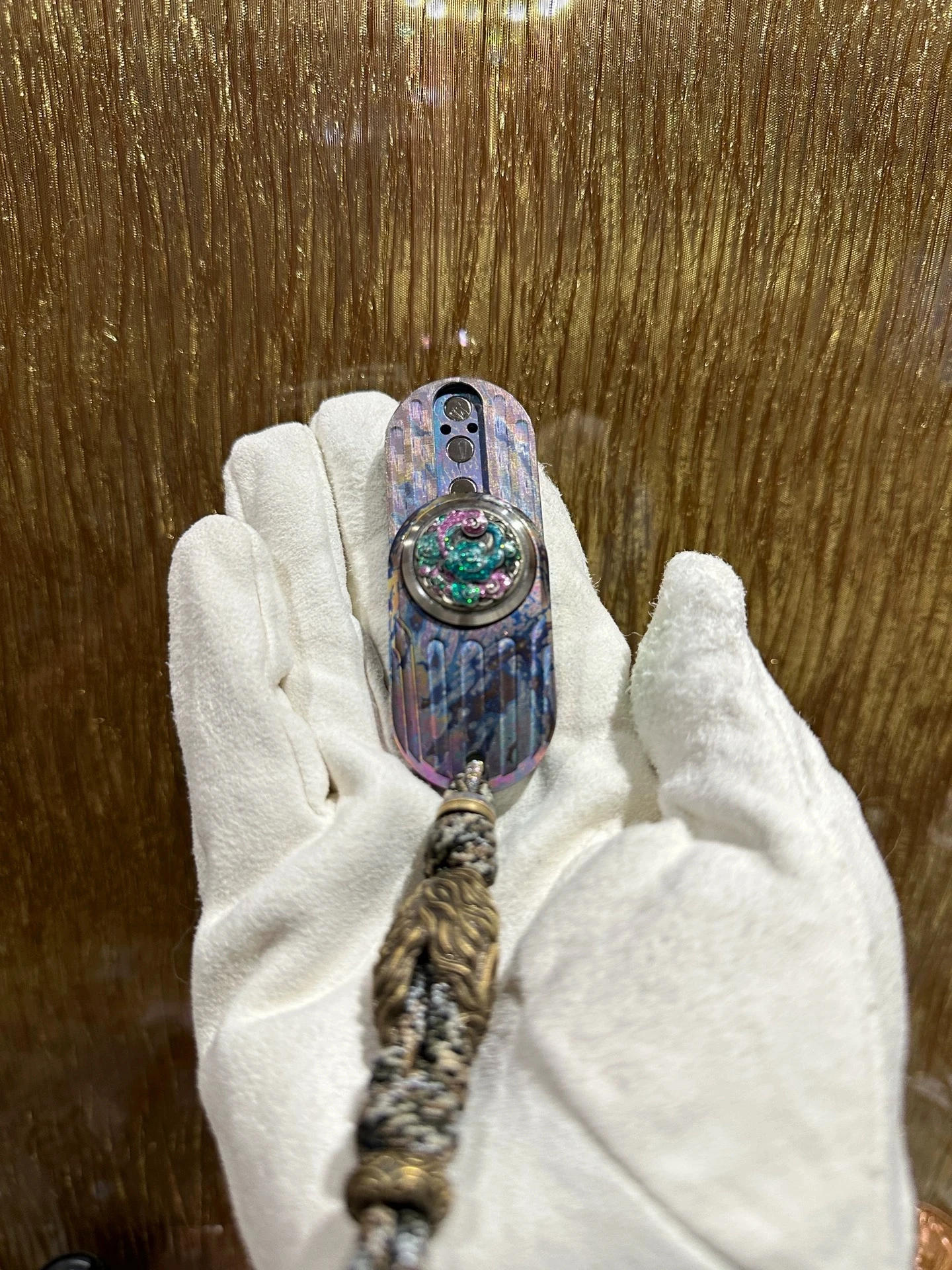 Захват K Wukong титановый сплав основной корпус push card обезьяна брат нож падение