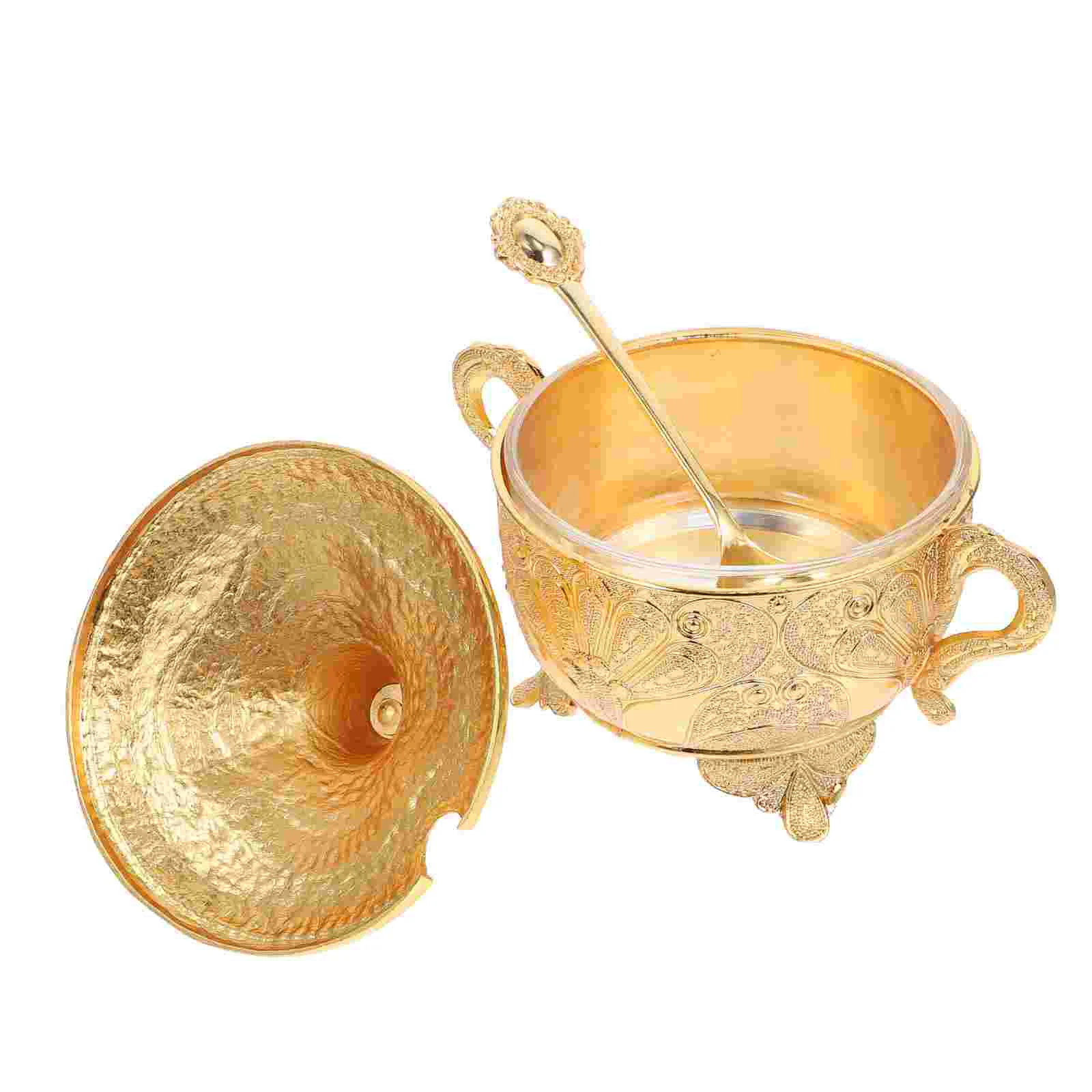 

Seasoning Jar Condiment Sugar Pot Container Box Salt Pots Pepper Canister Kitchen Storage Holder Lid Vintage Cruet Canisters Jam