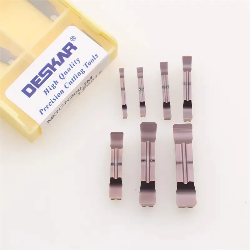 

DESKAR Вставки твердосплавные для обработки канавок MGGN150 MGGN200 MGGN300 MGGN400 MGGN500-JM