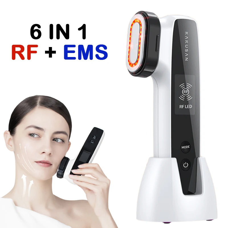 

RF Устройство для подтяжки кожи, фотонная терапия, лифтинг лица, Уход за глазами