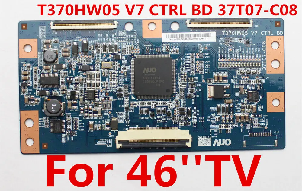 

Для AUO T-Con Board T370HW05 V7 CTRL BD 37T07-C08 Samsung UA46D6000SJ For 46 ''TV