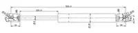 

9010046 trunk shock absorber GOLF III