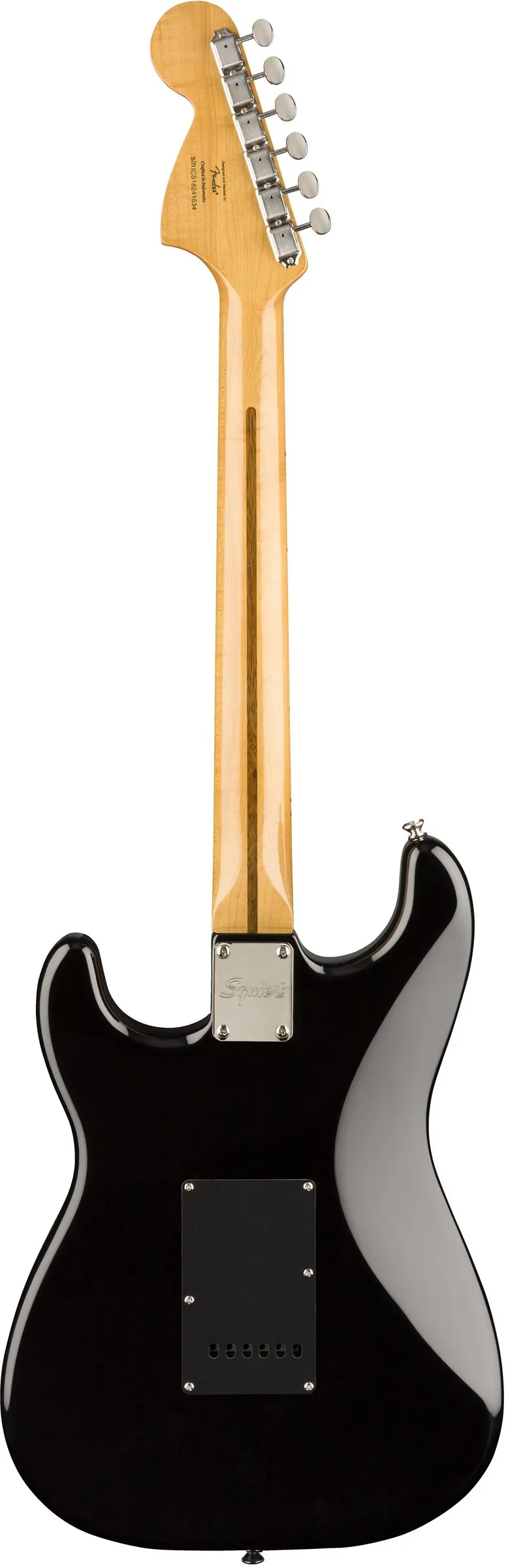 Электрогитары Fender Squier Classic Vibe 70s Strat HSS MN BLK 6-струнная электрогитара |