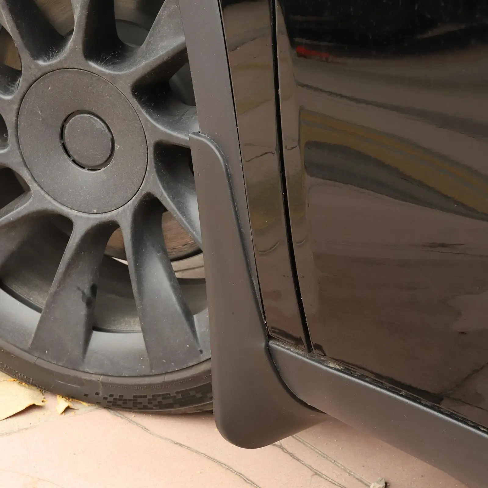 

4x Car Wheel Flaps Car Accessories Front Rear Wheel Mudflaps Mudguard for Model Y No Need Drilling Holes