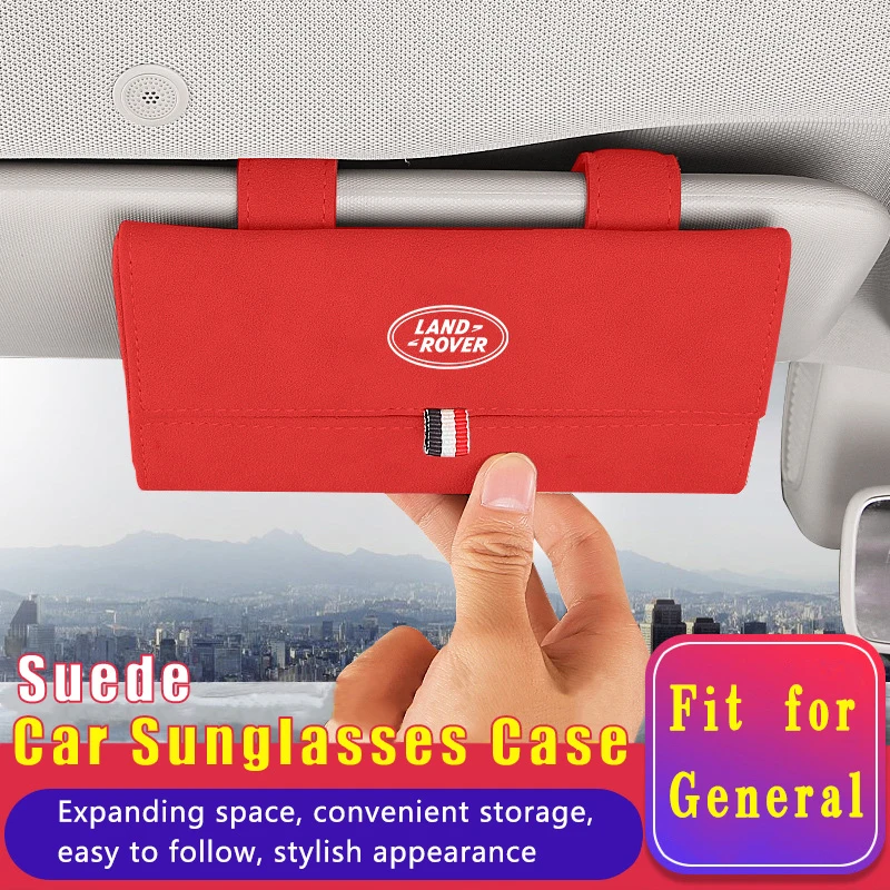 

Автомобильный чехол для солнцезащитных очков, подвесной чехол для защиты Land Rover Defender Aurora Freelander Discovery Range Rover Evoque P38, аксессуары