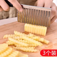 potato knife corrugated wave knife kitchen household vegetable cutting artifact fancy slicer french fries potato special cut