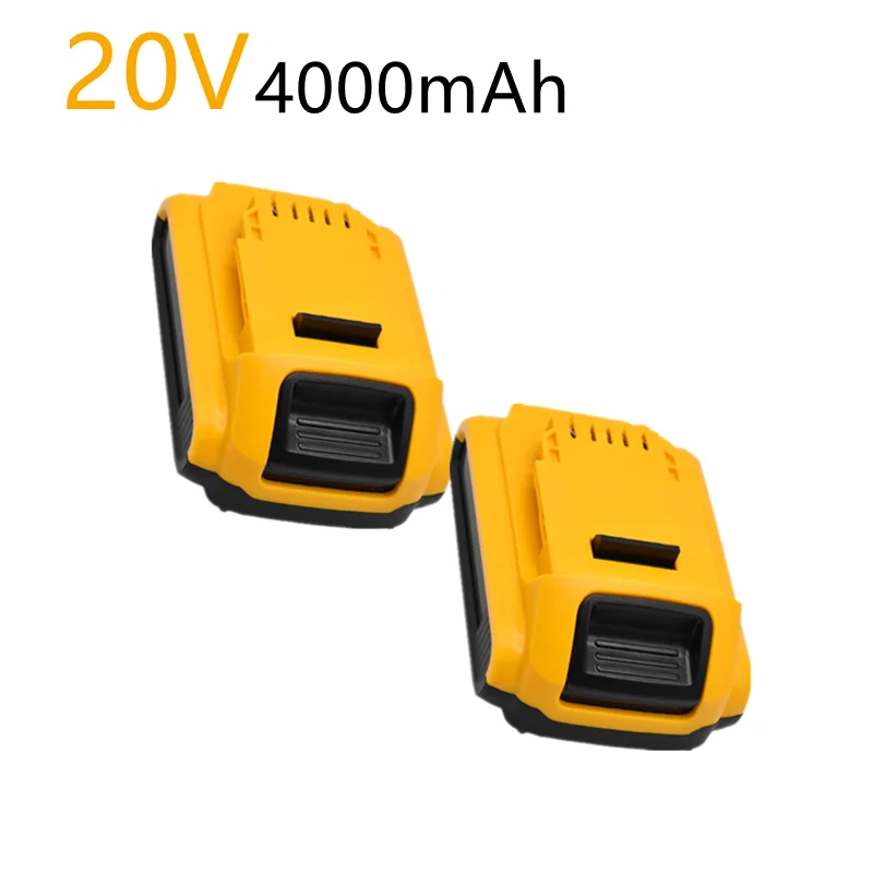 NEWoriginal 20V 4000mAh DCB200 Li-ion Rechargeable Power Tool Battery for Dewalt DCB203 DCB181 DCB180 DCB200 DCB201 DCB201-2 L50