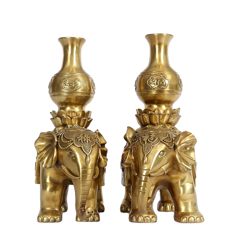 Латунные украшения arak в виде слона пара прихожей шкафчик для телевизора книжный