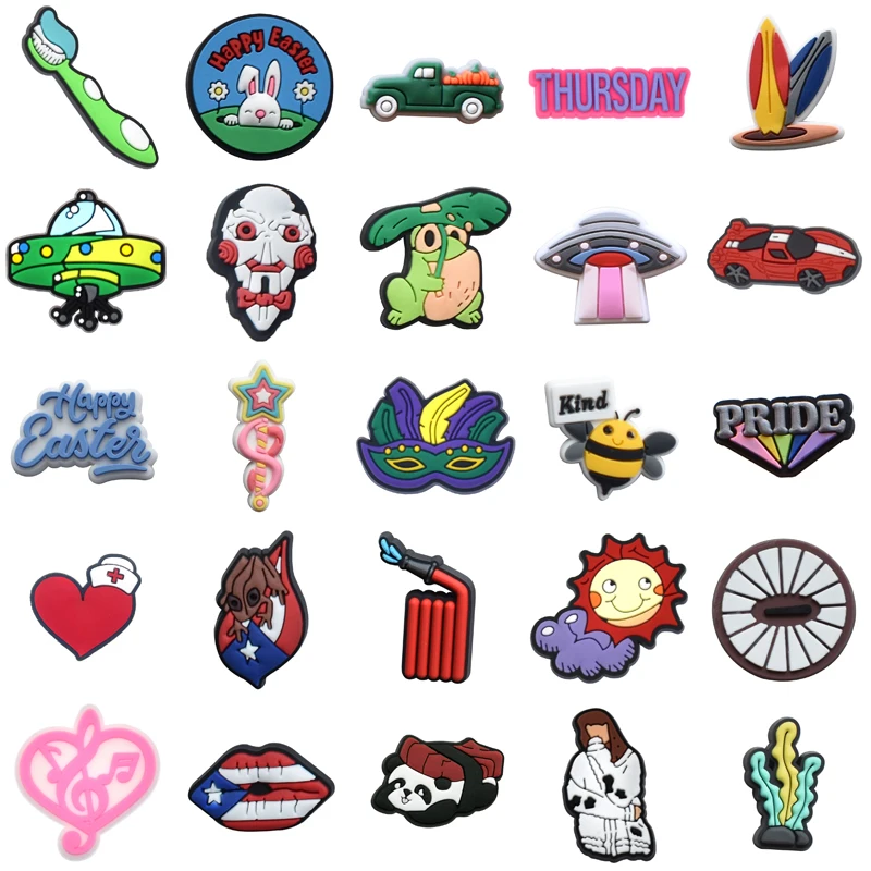 

Shoes Accessories Women Charm Girl Kids Wholesale Bulk Men Para Pins Gifts Shoe Charms Packs Set Jeans Decorations for Crocs Boy