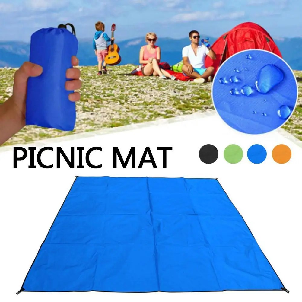 

2023 New Outdoor Sunscreen Picnic Mat Camping Barbecue Portable Lightweight Oxford Cloth Waterproof Beach Mat