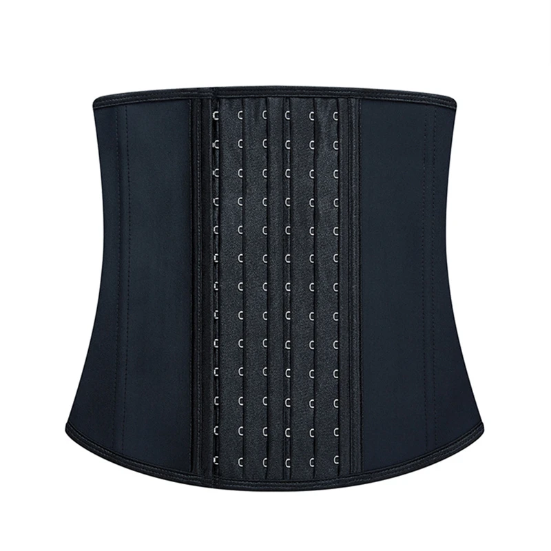 Waist Trainer Cincher Latex Corset Sauna Sweat Waist Fajas Colombianas Post Surgery Belly Shaping Underbust Women Body Shaper