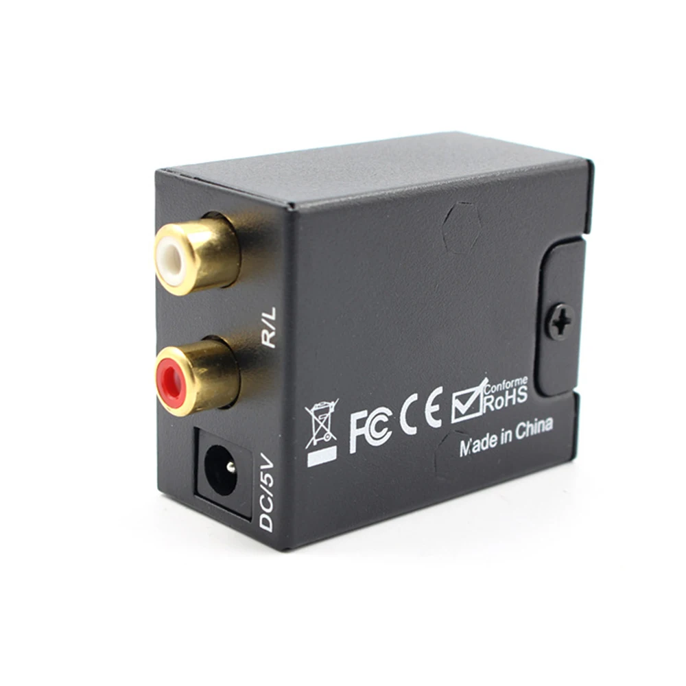 

Коаксиальный/цифровой оптический аналоговый аудио преобразователь декодер