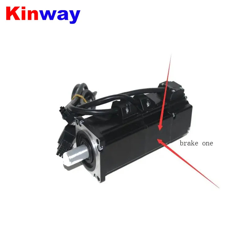 Серводвигатель переменного тока с тормозом Kinway motor Nema24 60 мм frame 220V 200W 0.637n.m