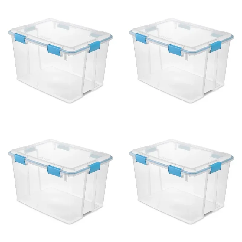 

Durable and Sturdy Waterproof Plastic Blue Aquarium Gasket Box Set, 4 Pieces