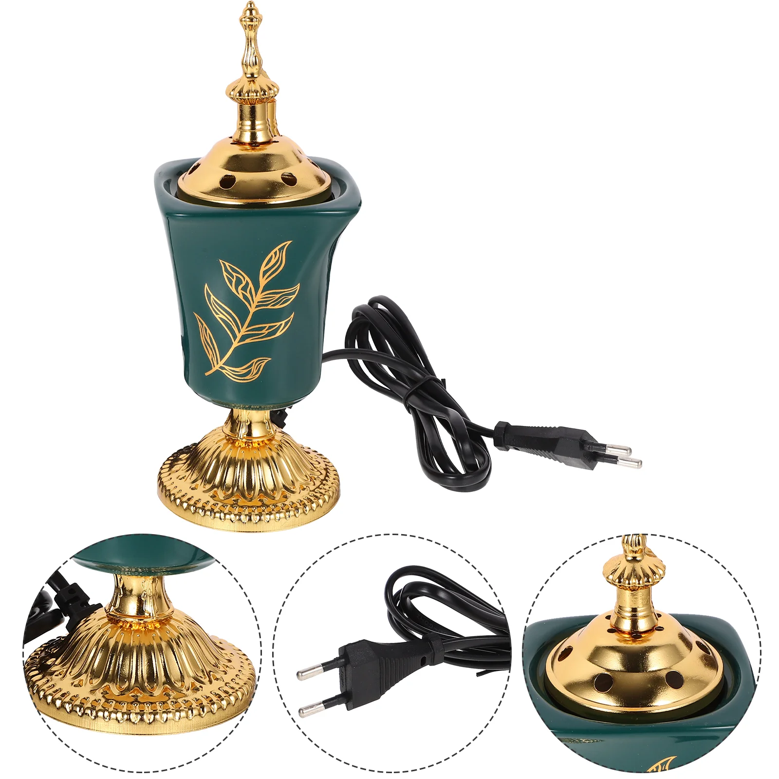 

Electric Burner Desktop Electric Censer Plug-in Burner Table Centerpiece EU Plug