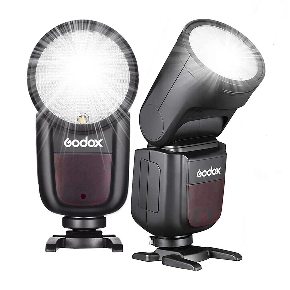 Godox V1 V1C V1N Вспышка TTL HSS 1/8000s вспышка Speedlite Литий-ионная с круглой головкой для