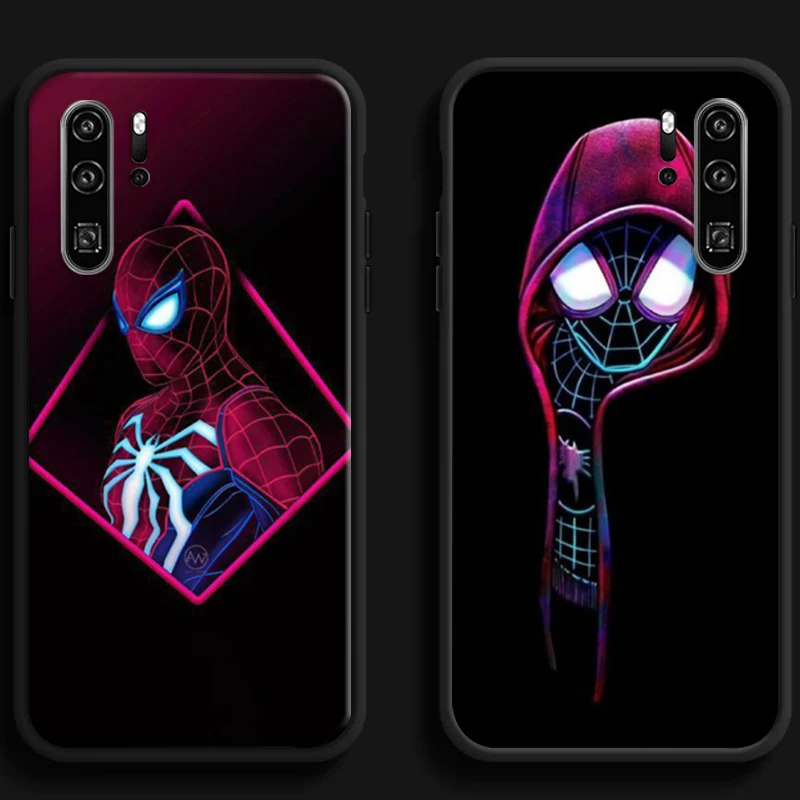 

Marvel Logo Phone Cases For Huawei Honor P40 P30 Pro P30 Pro Honor 8X V9 10i 10X Lite 9A 9 10 Lite Cases Funda Carcasa Coque