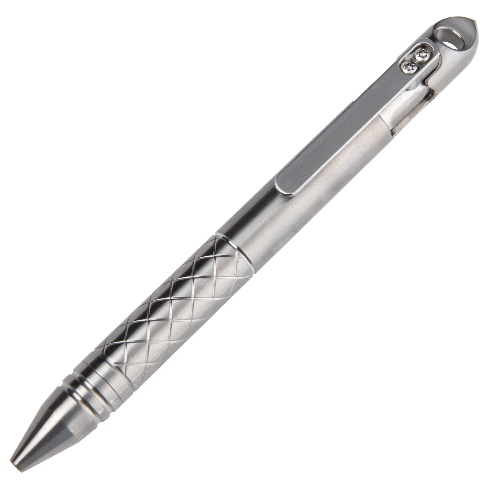 

1Pc Titanium Alloy Portable Pocke Multi-function Pen With Writing EDC Outdoor Titanium Alloy Signature Pen