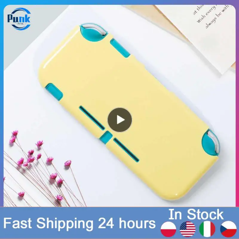 

Electric Yellow Easy Charging Protective Case Thin And Smooth Wireless Controller Bare Metal Feel Full Surround Coral Red Lilac