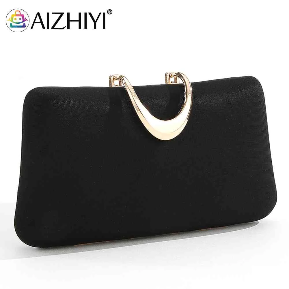 

Women Purse Solid Color Female Shoulder Bag Fashion U-shaped Buckle Soft with Removable Chain Casual Simple for Wedding Prom